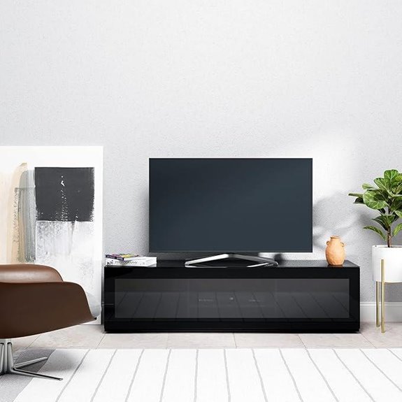 SONOROUS ST-160 Modern TV Stand for Up to 75 Inches