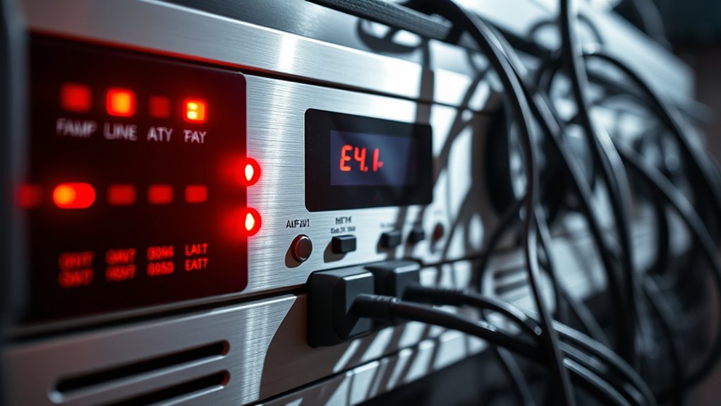 monitor equipment temperature signs