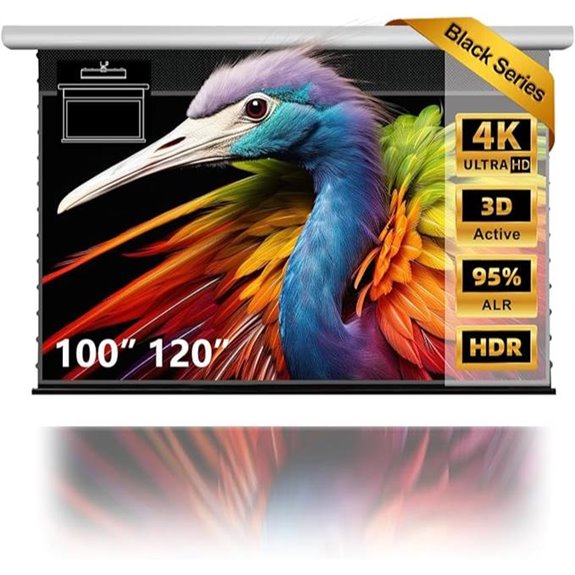 motorized 100 inch alr screen