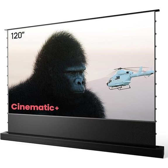 AWOL Vision 120 Motorized ALR Projector Screen