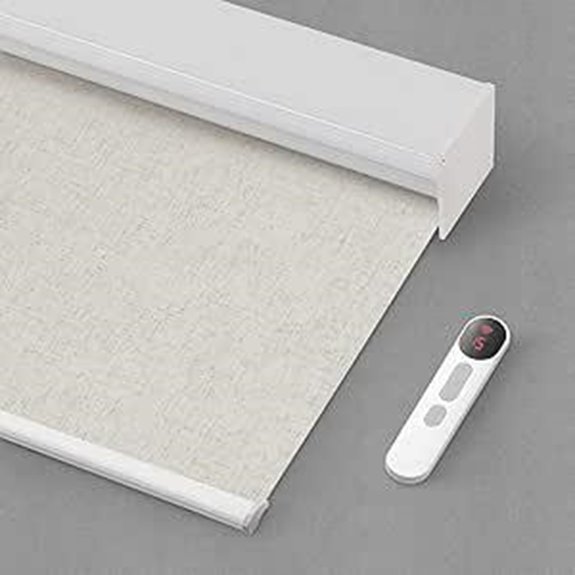Bringnox Motorized Smart Blackout Roller Blinds with Remote