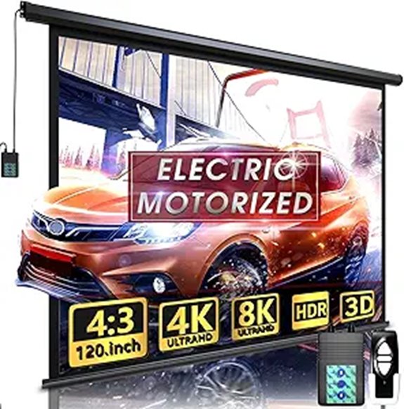 motorized indoor outdoor screen