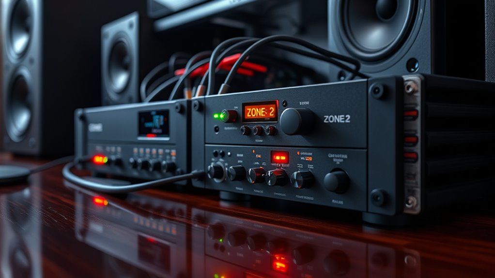 multi zone audio flexibility