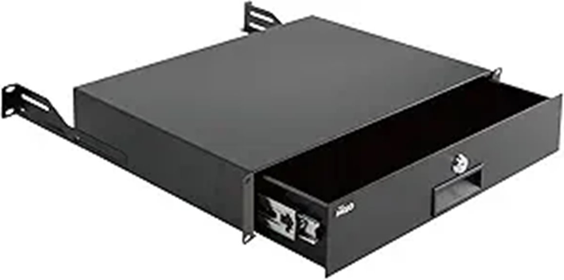 Tecmojo 2U Rack Drawer for Network Equipment