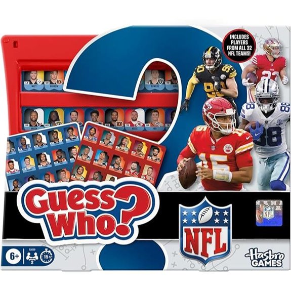 Guess Who? NFL Edition Family Board Game
