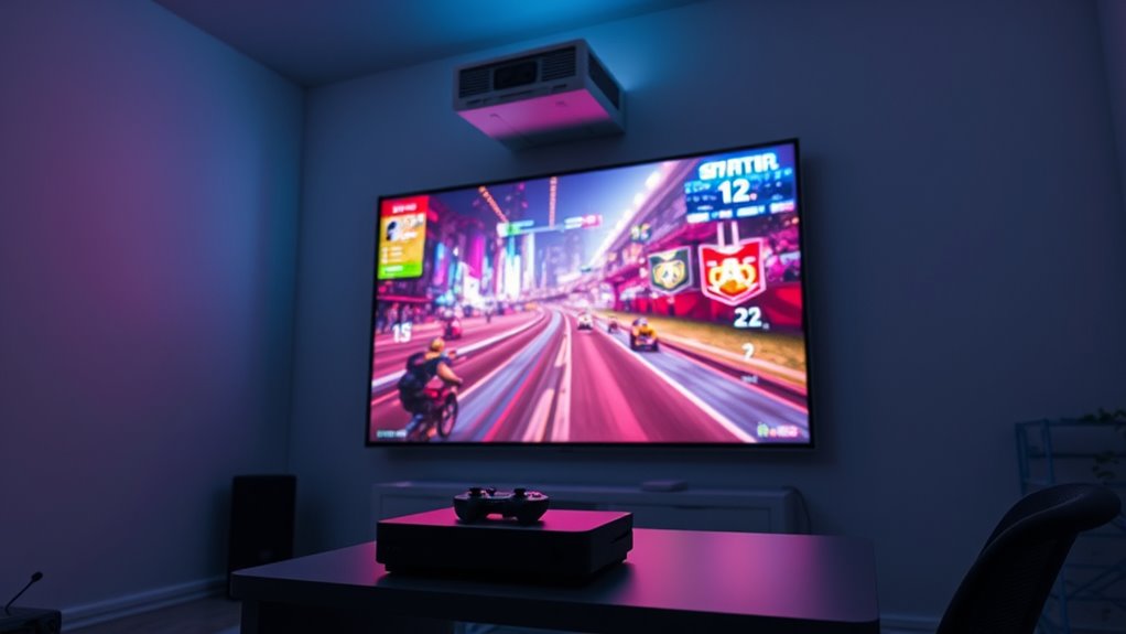 optimal gaming projector features