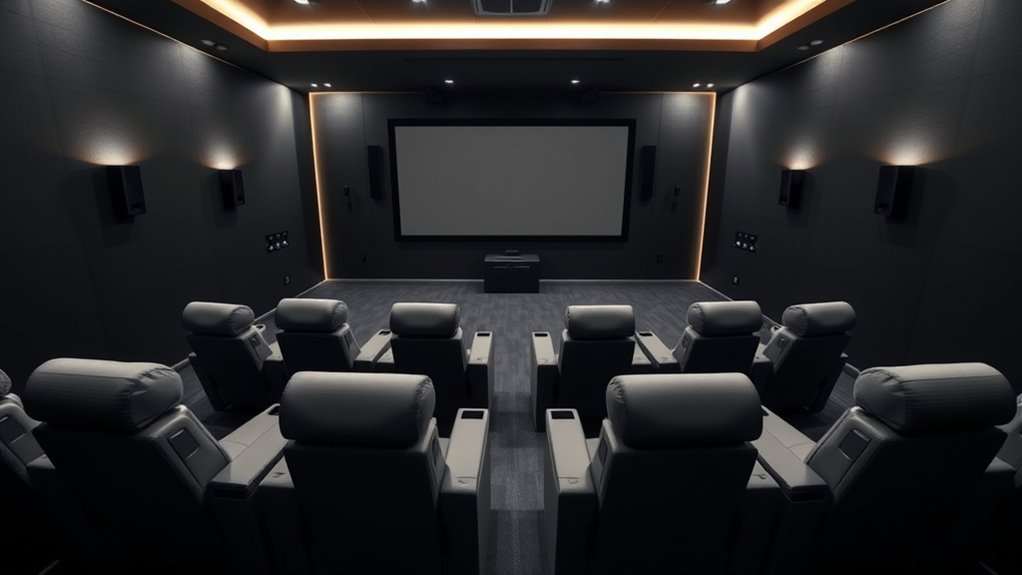 optimal home theater seating
