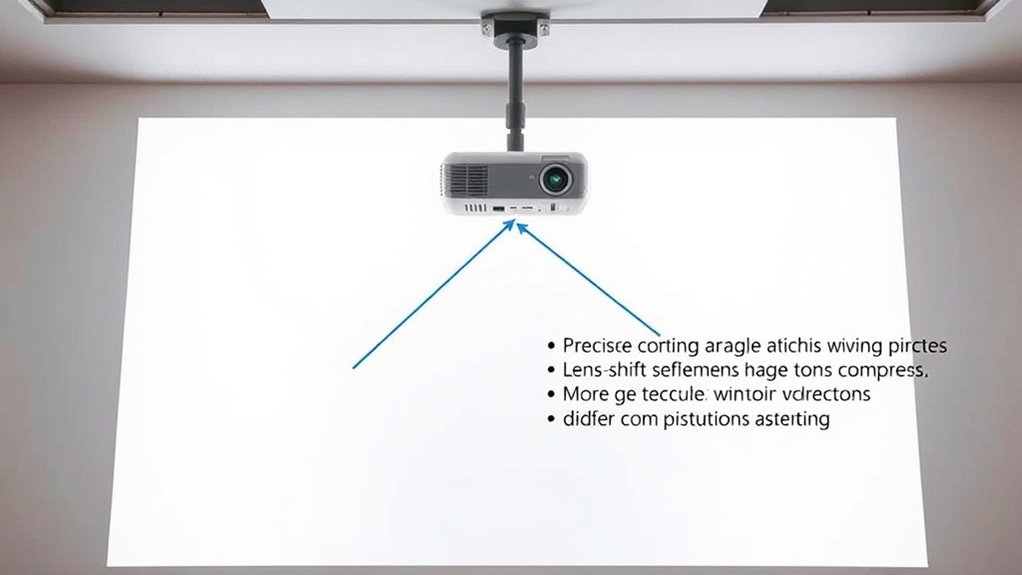optimal off center projection techniques