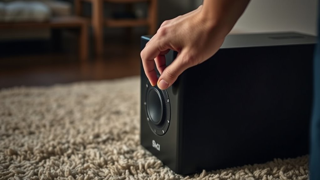 optimal subwoofer calibration techniques