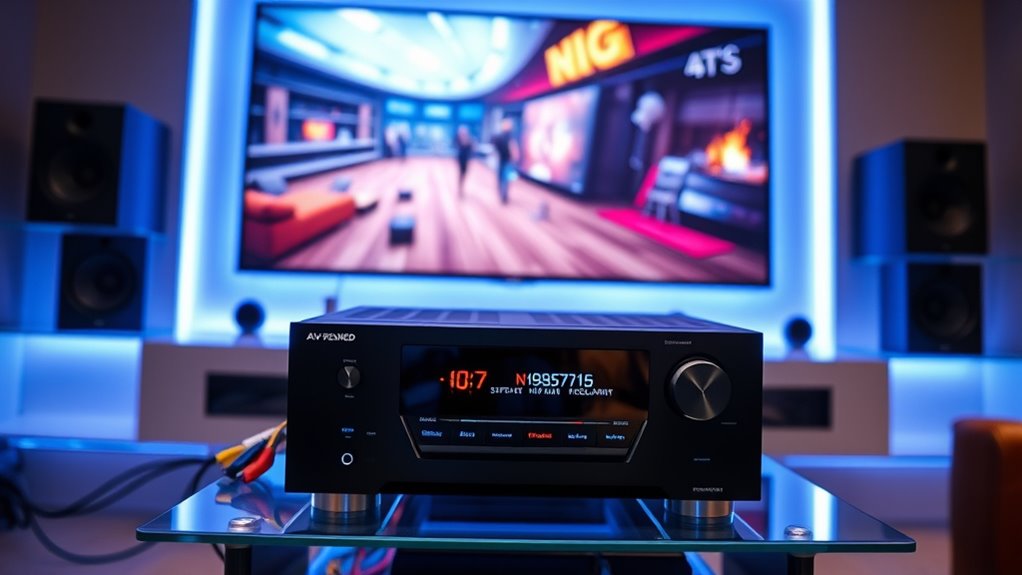 optimize av receiver settings