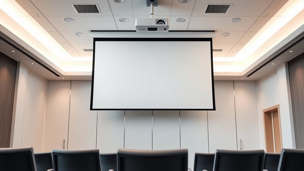 optimize projector shadow reduction