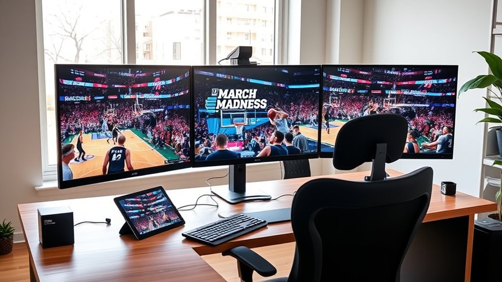 organize brackets and streaming