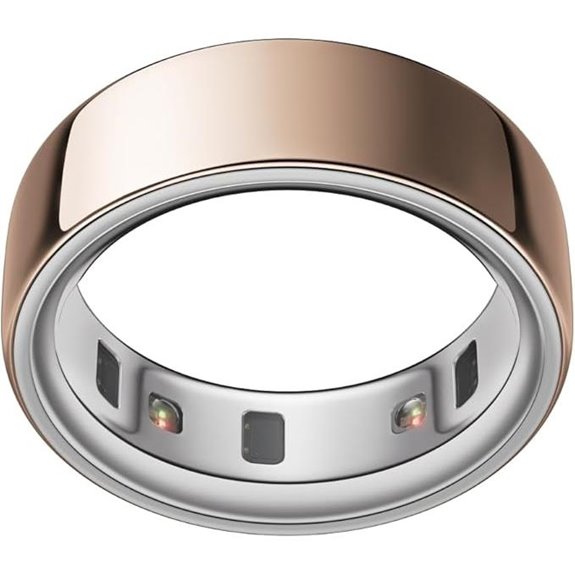 Oura Ring 4 - Rose Gold - Size 8 - Size Before You Buy