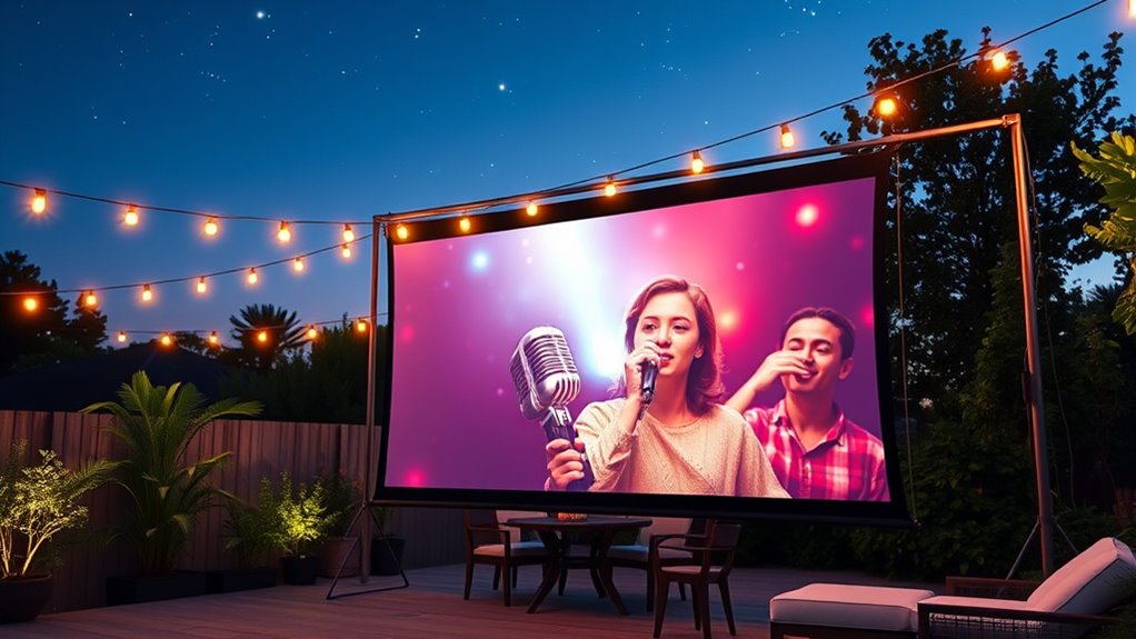 outdoor projector screen essentials