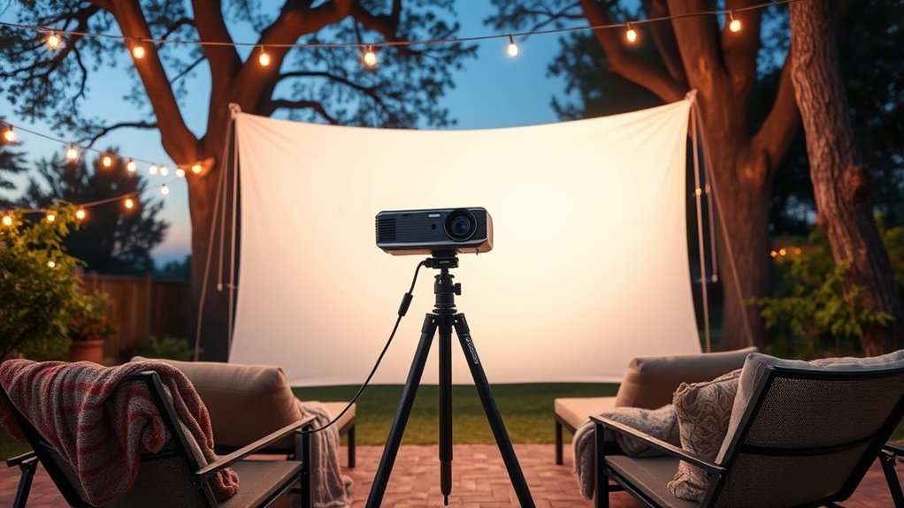 outdoor projector selection tips