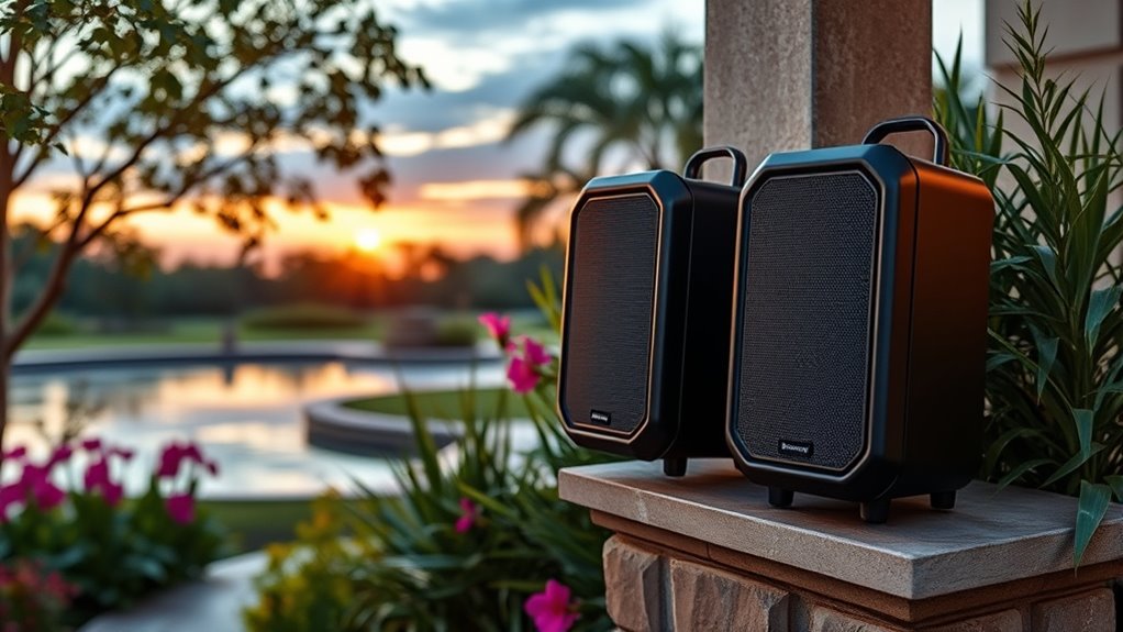 outdoor speaker selection criteria
