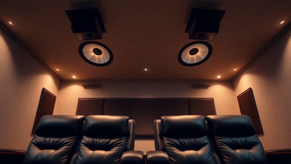 overhead immersive sound placement