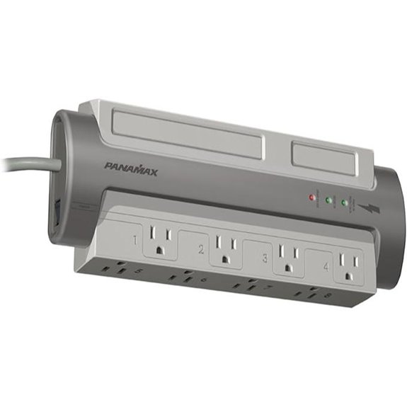 Panamax M8-EX 8 AC Outlet Surge Protector - Silver