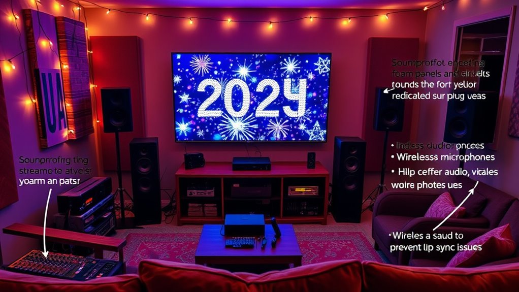 perfect audio visual setup