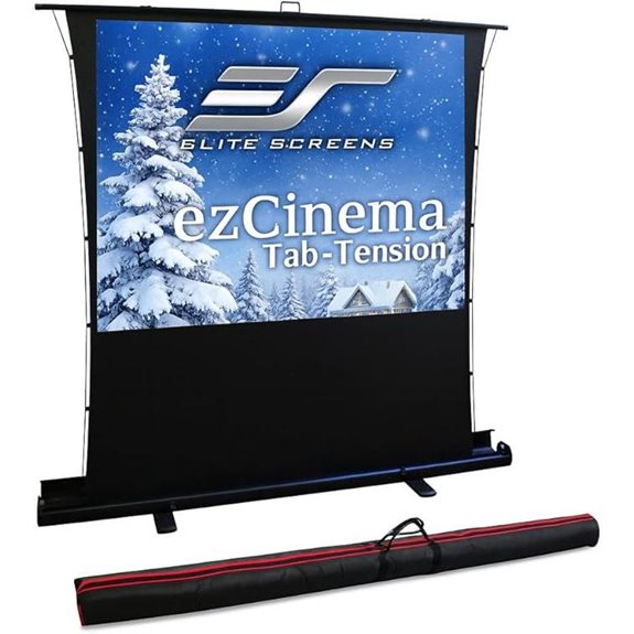 Elite Screens 100 Portable Tab-Tension Projector Screen