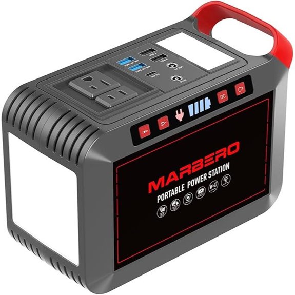 MARBERO 300W Portable Solar Power Station with AC & USB