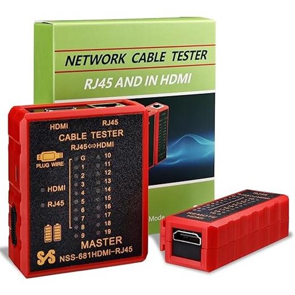 HDMI Cable Tester Portable High Definition Network Cable Tester Checker