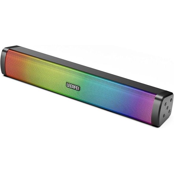 OOYY Portable Sound Bar with LED Lights