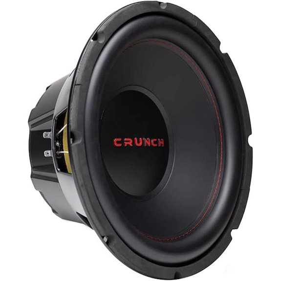 Crunch 12-Inch 800W Car Subwoofer with Dual Voice Coil