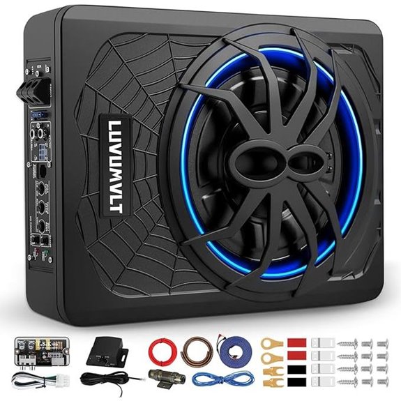 1200W 10 Car Subwoofer and Amplifier Package