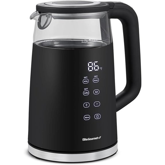 Elite Gourmet Dual Wall Electric Tea Kettle
