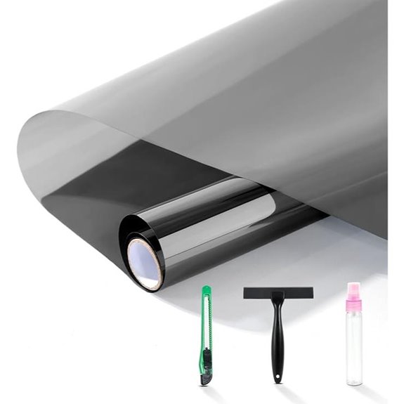 FuFin One-Way Privacy Window Film with Tools