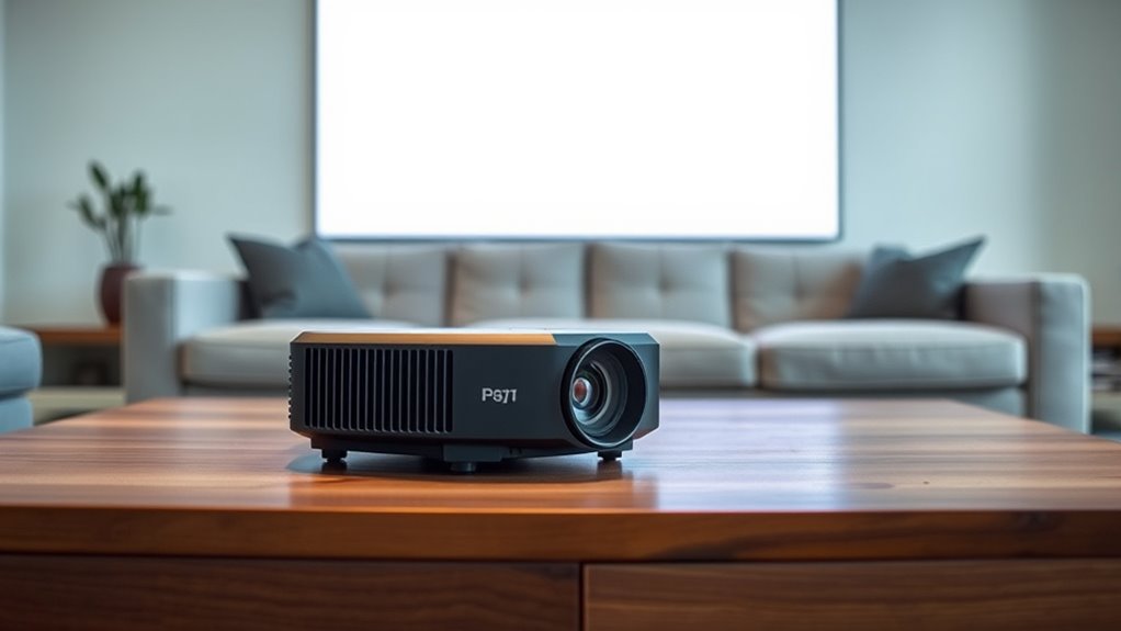 projector alignment and audio synchronization