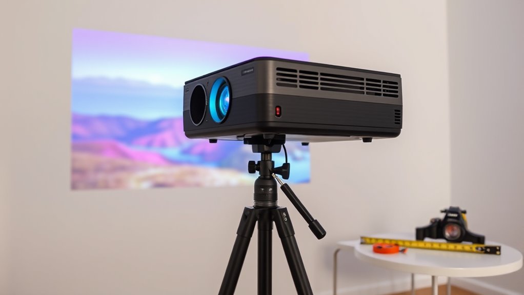 projector calibration and tuning