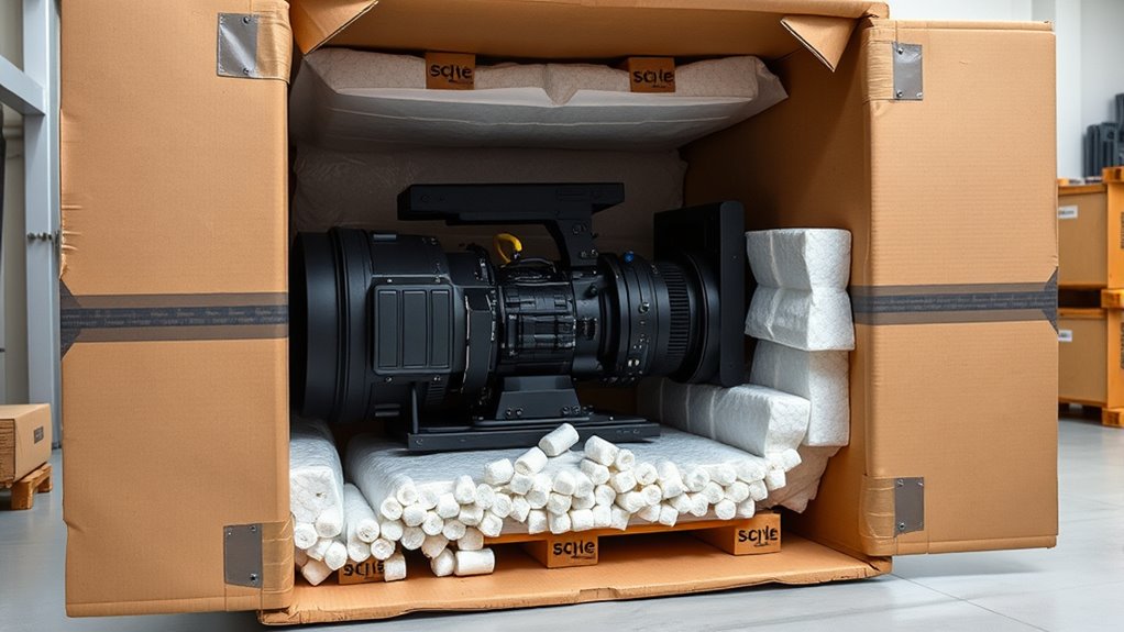 proper packing and carrier choice