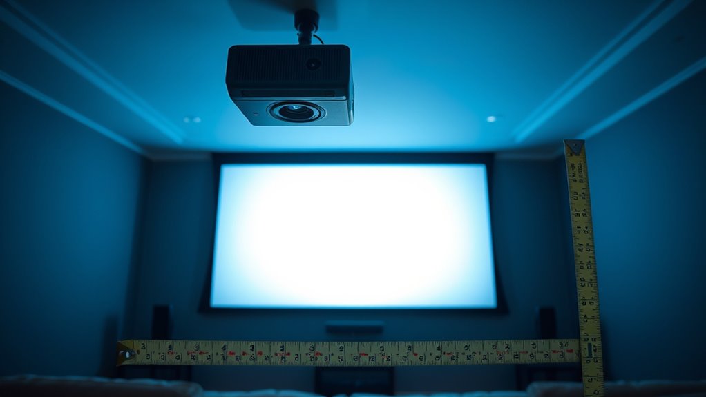 proper projector placement planning