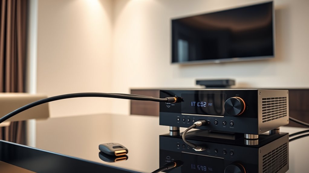 proper receiver setup sequence