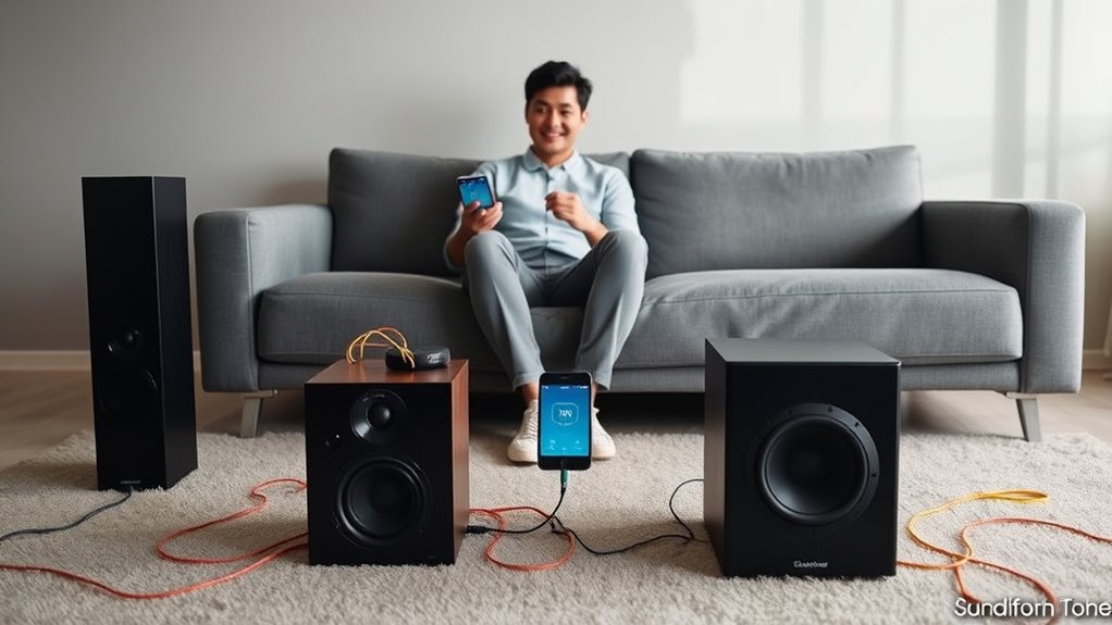 proper speaker calibration and placement