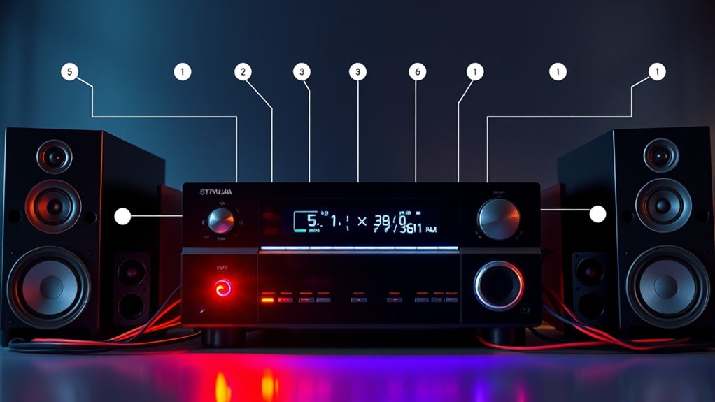 proper speaker calibration and setup