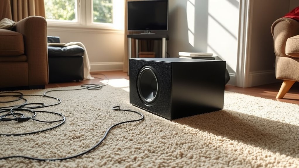 proper subwoofer placement tips