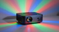 rainbow projector eye strain