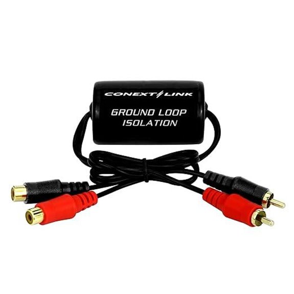 Conext Link RCA Stereo Ground Loop Noise Isolator