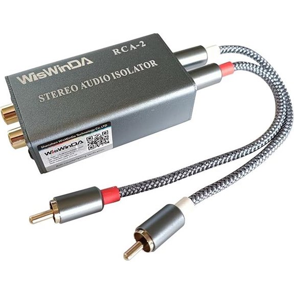 Noise Isolator RCA Audio Hum Eliminator