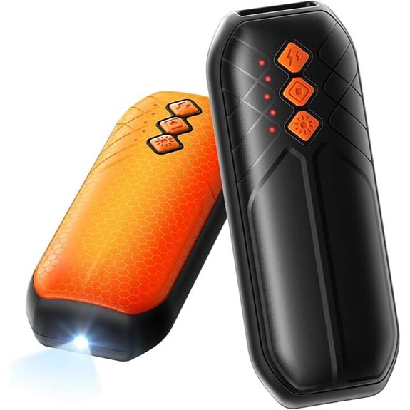 AI Hand Warmers Rechargeable 2 Pack with LED Lights