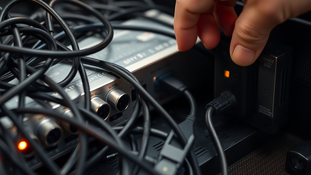 reduce ground loop hum