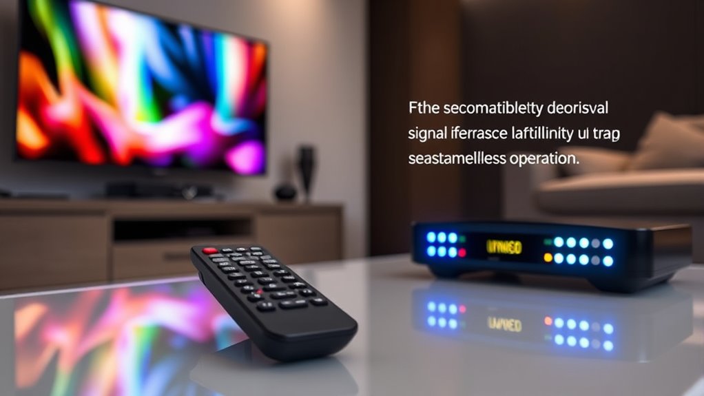 remote command interference issues