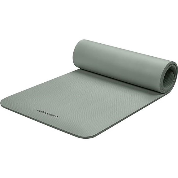 Retrospec Solana Yoga Mat with Strap and Non-Slip Surface