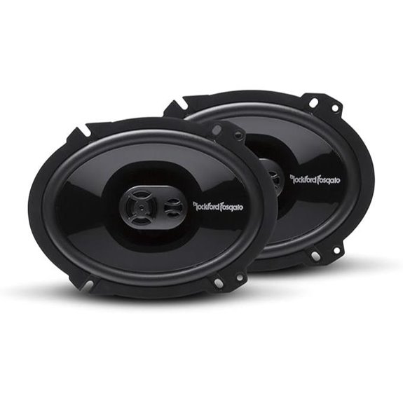 Rockford Fosgate P1683 6x8 3-Way Coaxial Speakers