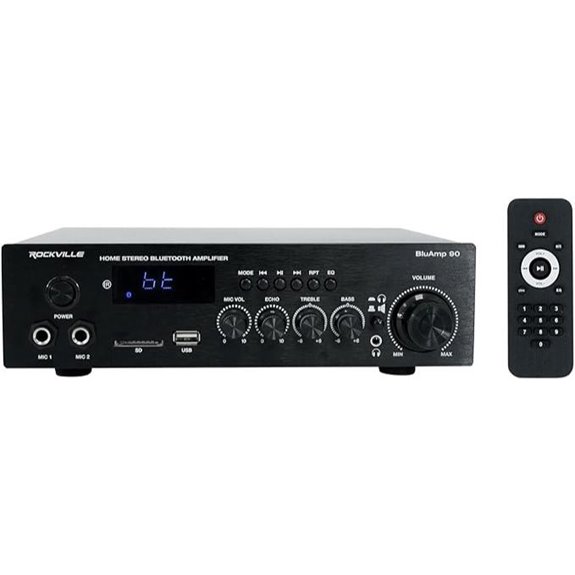 Rockville BLUAMP 90 60W Bluetooth Stereo Amplifier