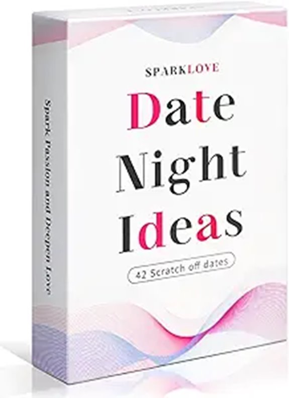 Romantic Couple Date Night Scratch-Off Cards