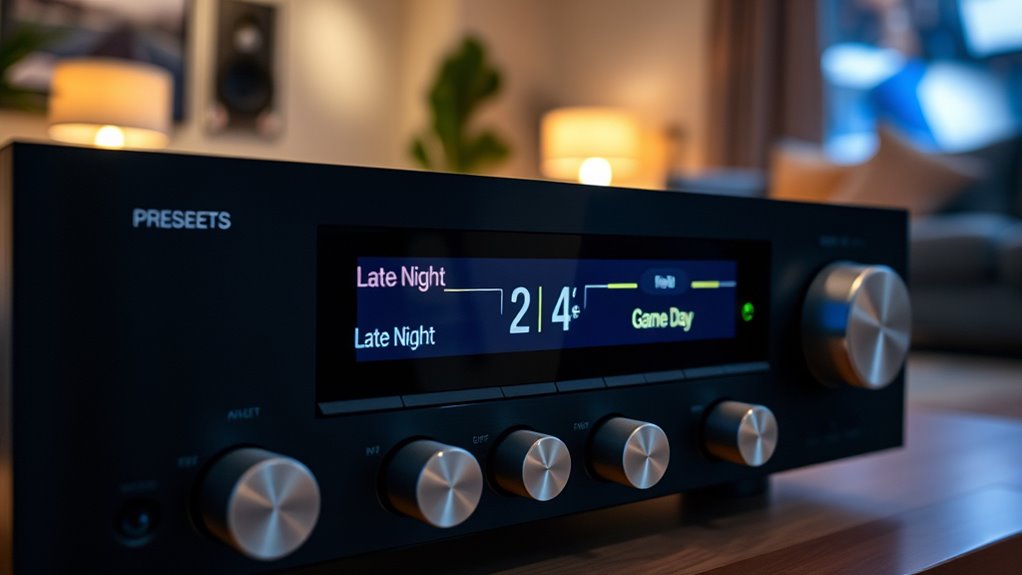 save and assign radio presets